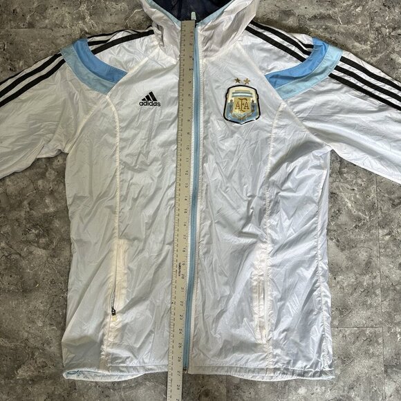 Authentic 2014 Adidas Argentina AFA Rain Jacket Medium World Cup Era Messi Era - Picture 6 of 6